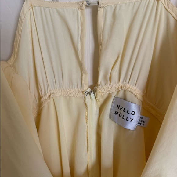 💛Hello Molly Secret Spot Buttery Soft Yellow Dress ☀️ - Picture 11 of 15